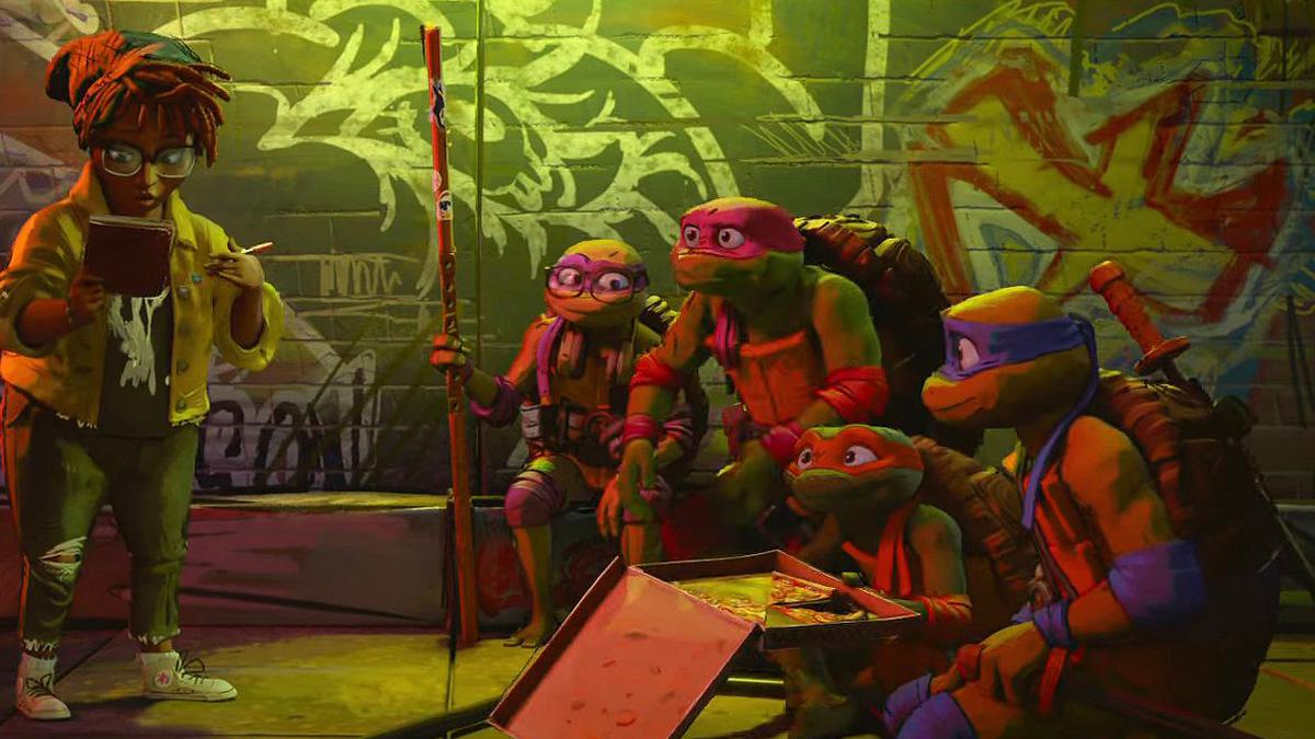 Seth Rogen’s ‘Teenage Mutant Ninja Turtles Mutant Mayhem’ trailer out